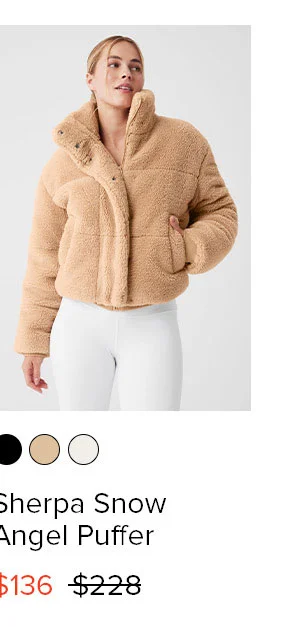 SHERPA SNOW ANGEL PUFFER