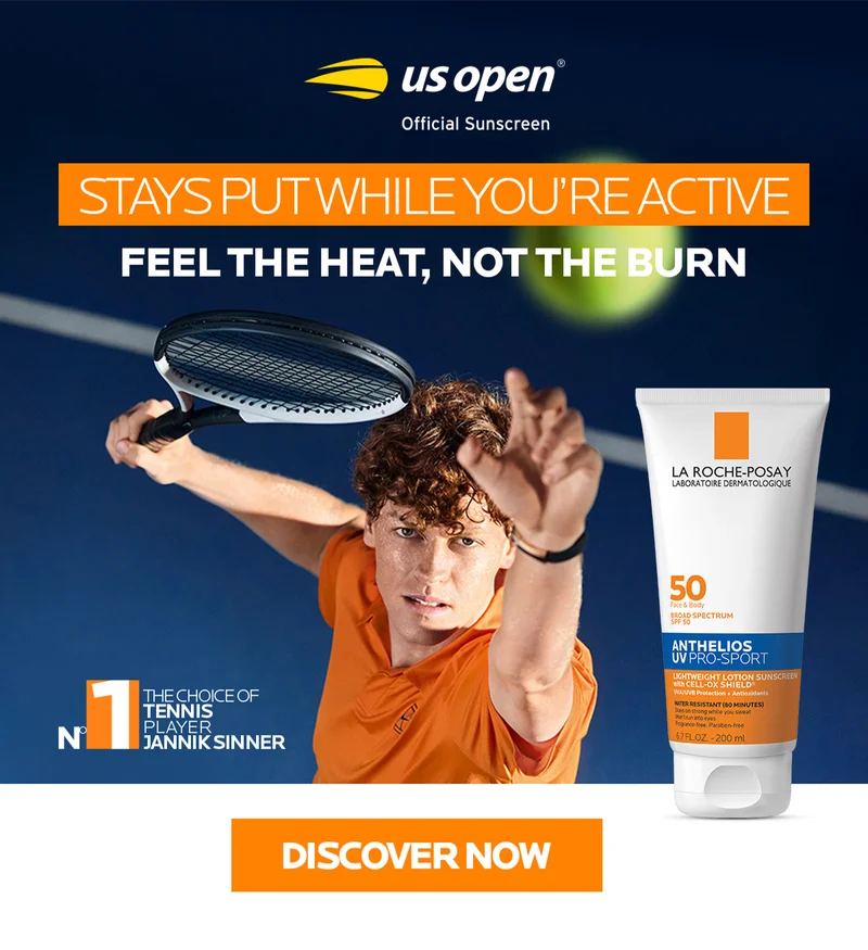 We're the Official Sunscreen for the US Open. Discover our sunscreens