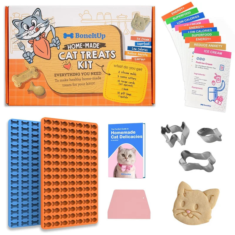 Image of BoneItUp® Cat Edition Homemade Treats Kit