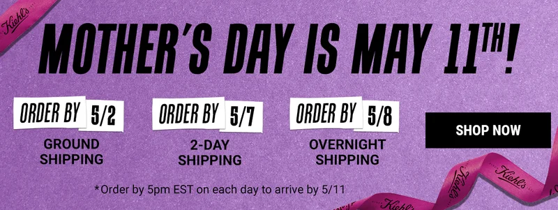 Mother's Day Is May 11th!