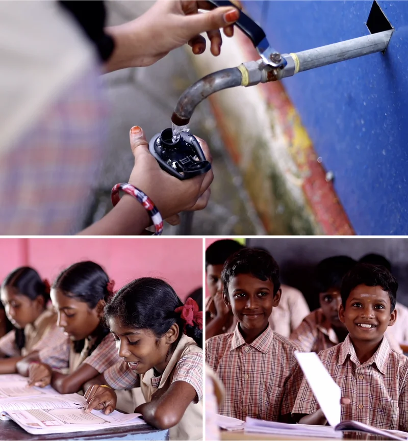 We're reached our clean-water goal
