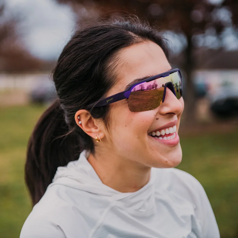 Woman wearing running gear