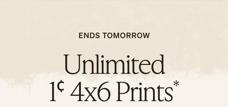 Get FREE Prints + Unlimited FREE Photo Book Pages