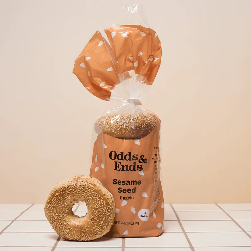 NY Style Bagels, Sesame Seed, 5 Pack, 23 Oz