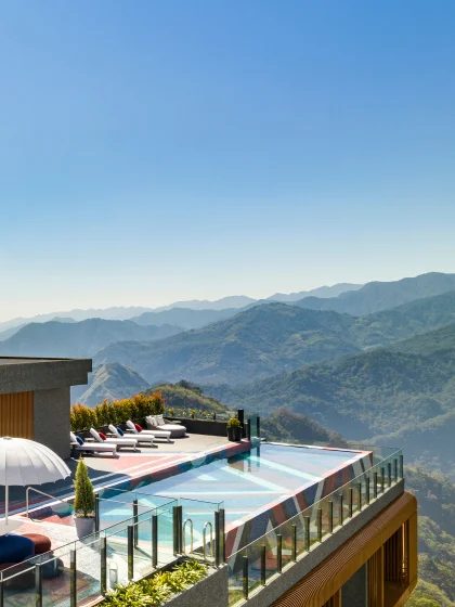 Imagine perks for booking your spring stay on a rooftop overlooking endless mountains