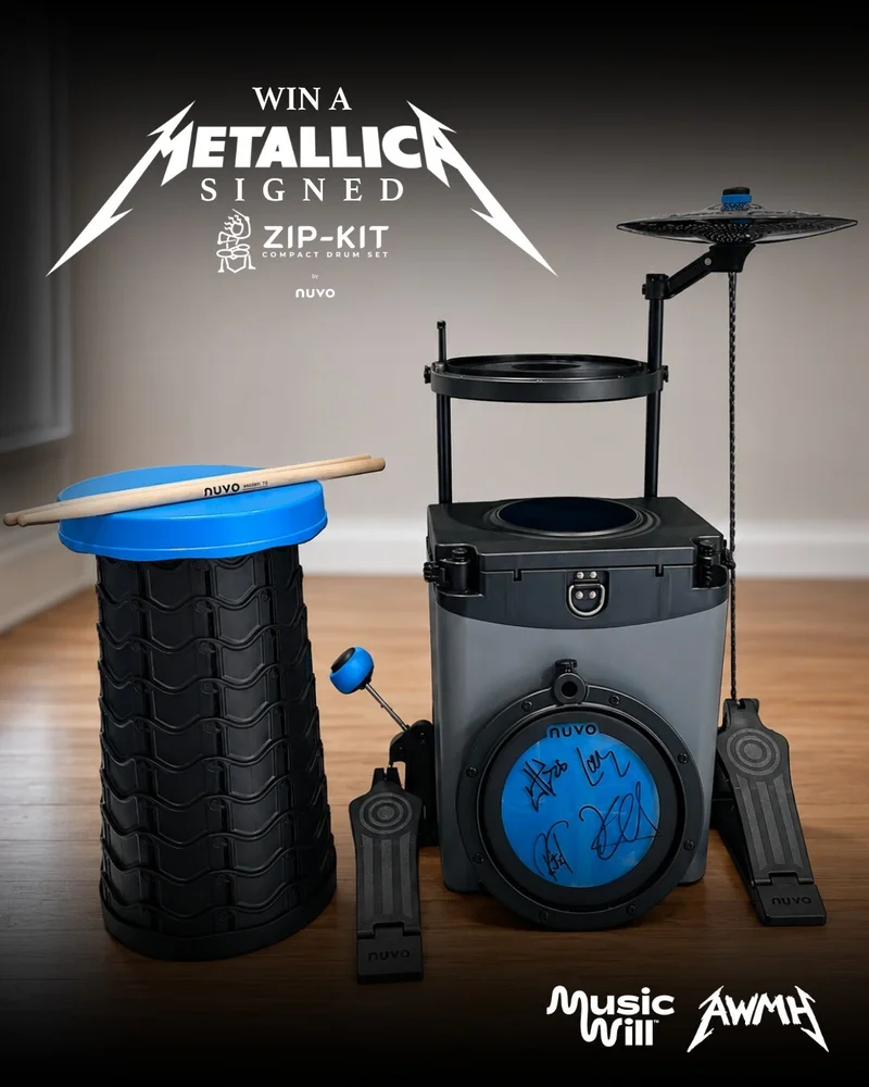 WIN A METALLICA-SIGNED ZIP-KIT