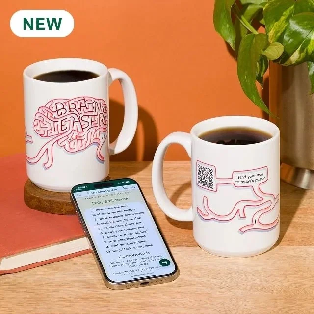 Brainteasers Interactive QR Mug