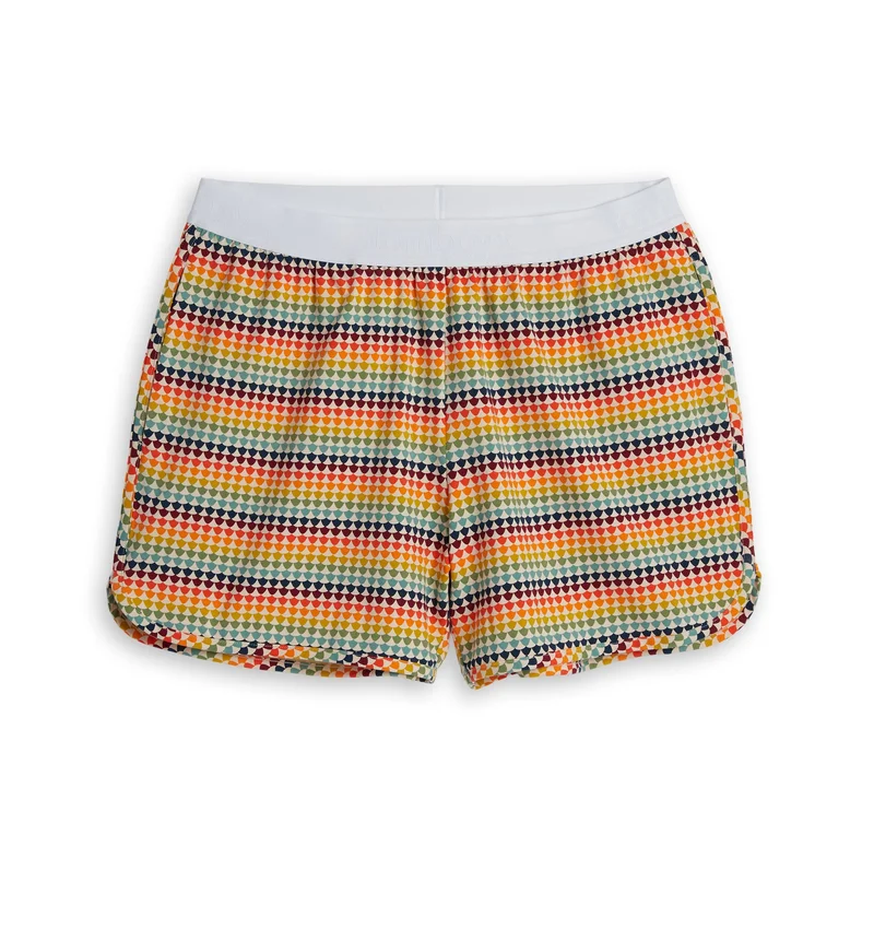 Image of Cotton Boxer Short - Rainbow Knit