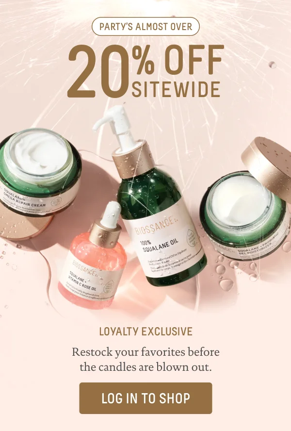 20% Off Sitewide