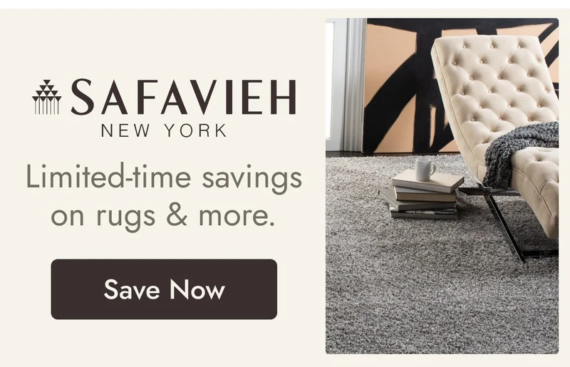 Safavieh: Limited Time Savings on Rugs + More