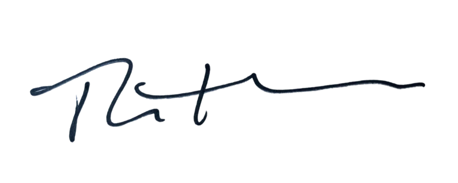Tom Hall's signature