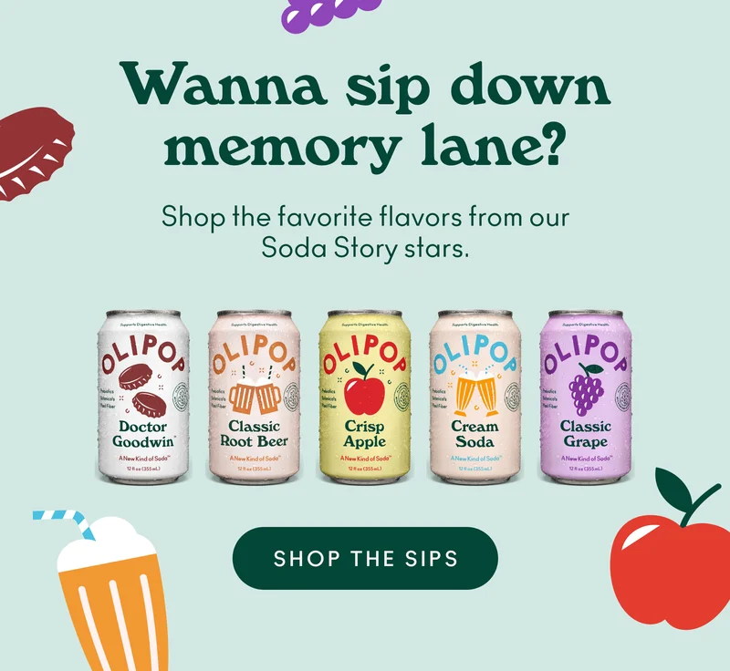 Wanna sip down memory lane? Shop the favorite flavors from our Soda Story stars.