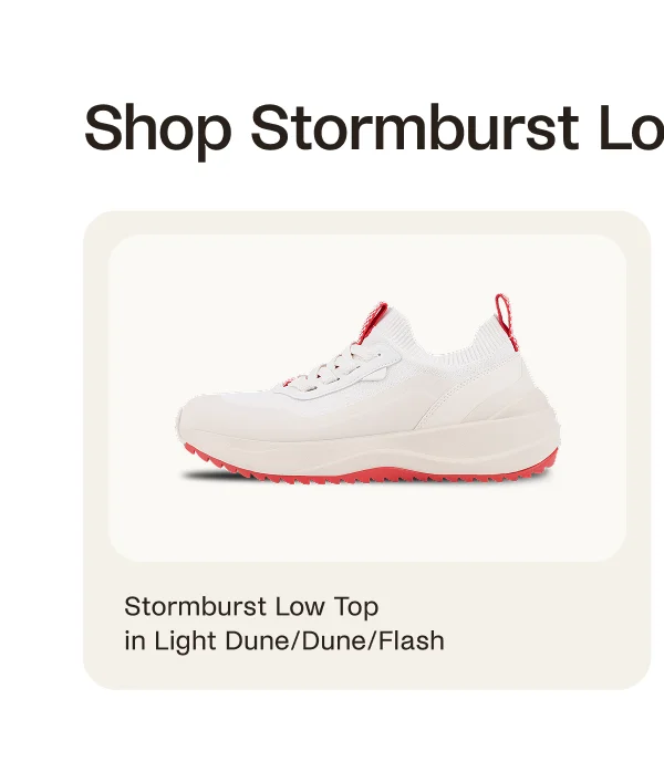 Stormburst Low Top in Light Dune/Dune/Flash