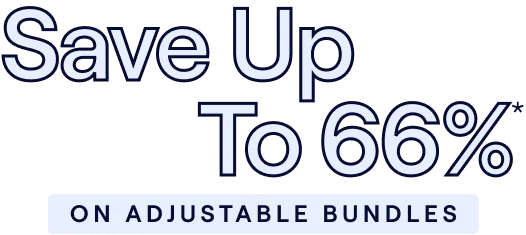 Save up to 66% on the Adjustable Bundle