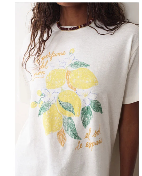 Oversized Hemp Graphic Tee