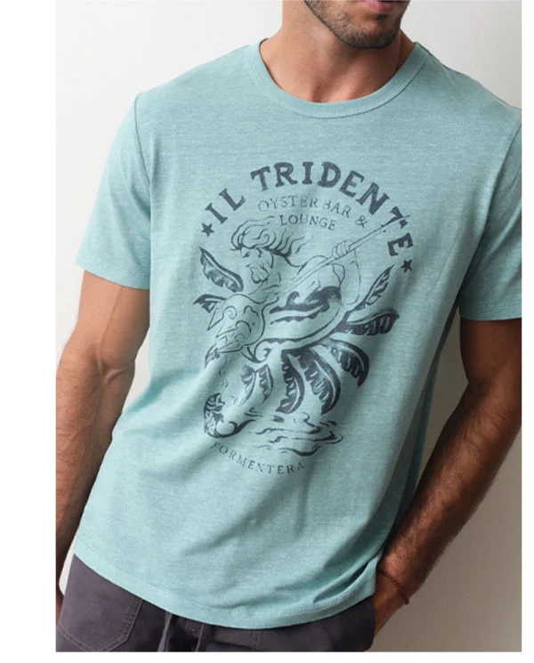 Hemp Cotton Relaxed Graphic Tee