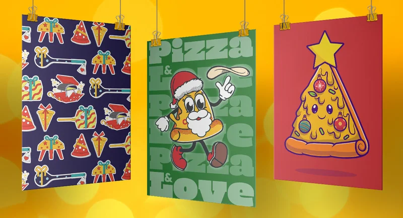 Download an Ooni Christmas Card for the pizza lover in your life