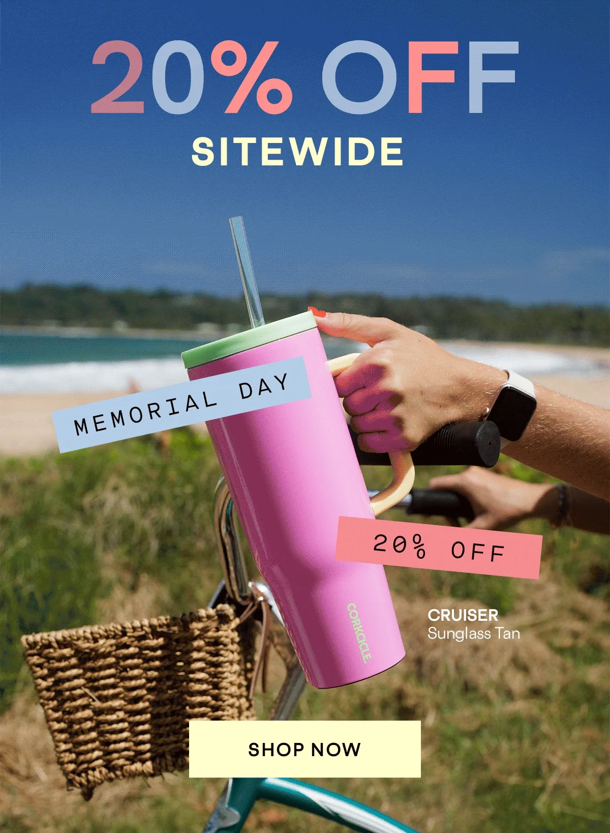 Shop 20% Off Sitewide For Memorial Day Sale