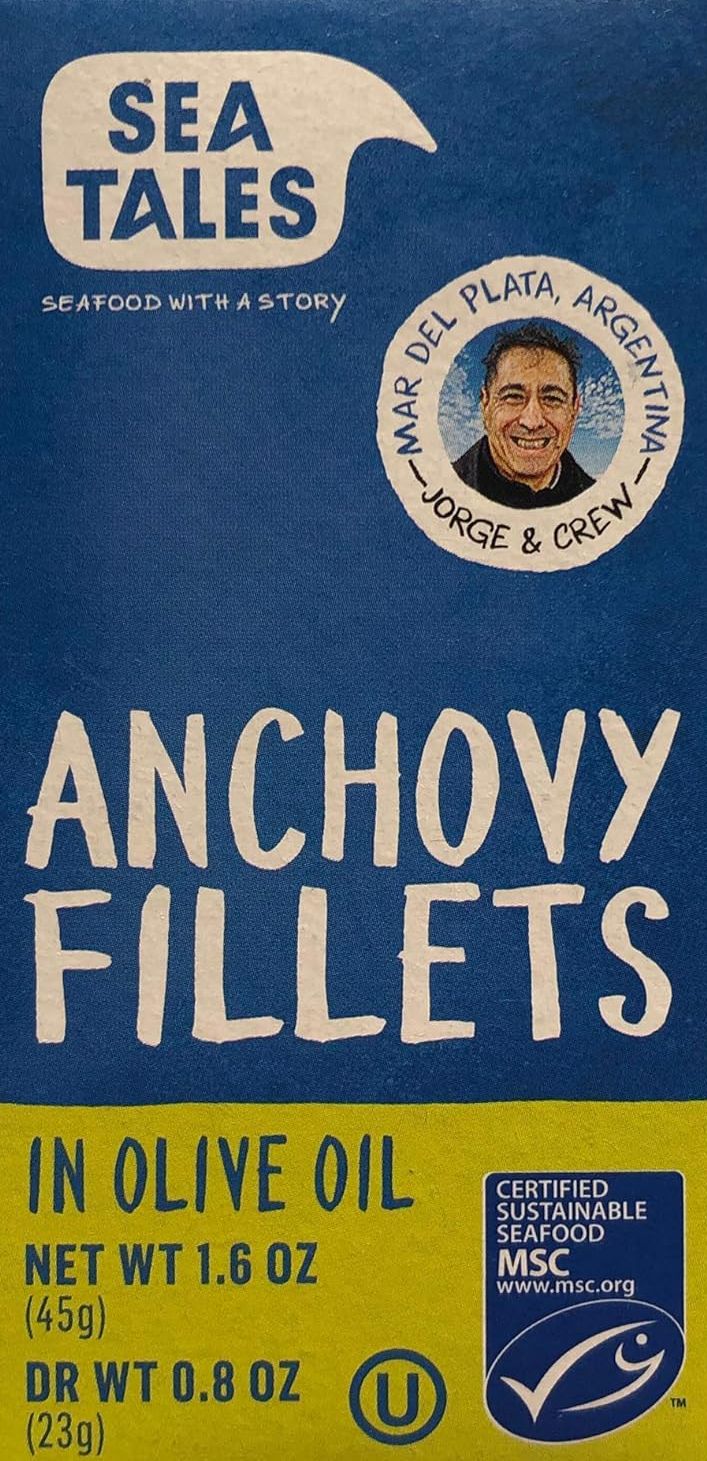 Image of Sea Tales Anchovy Fillets in Olive Oil