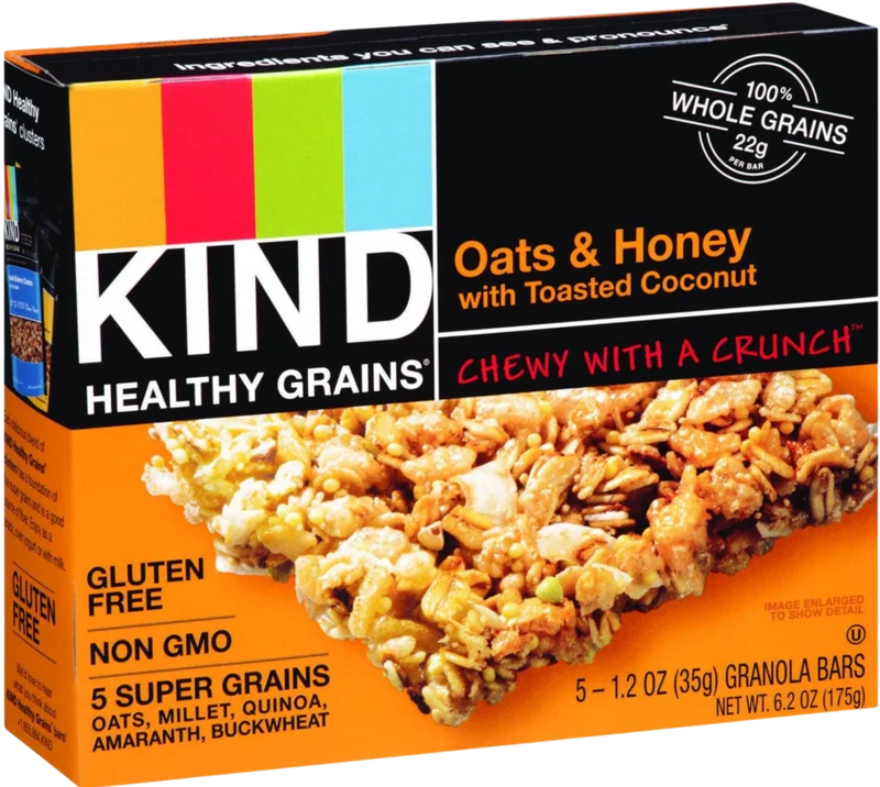 Image of KIND Granola Oat & Honey Bar with Coconut (5 CT)