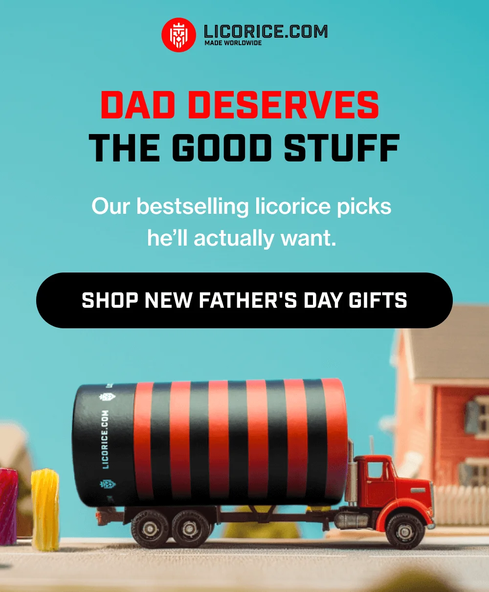 Shop Father's Day Licorice Collection