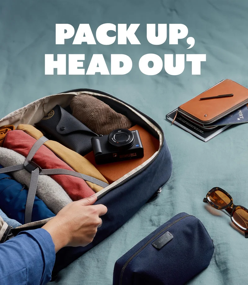 Pack up, head out
