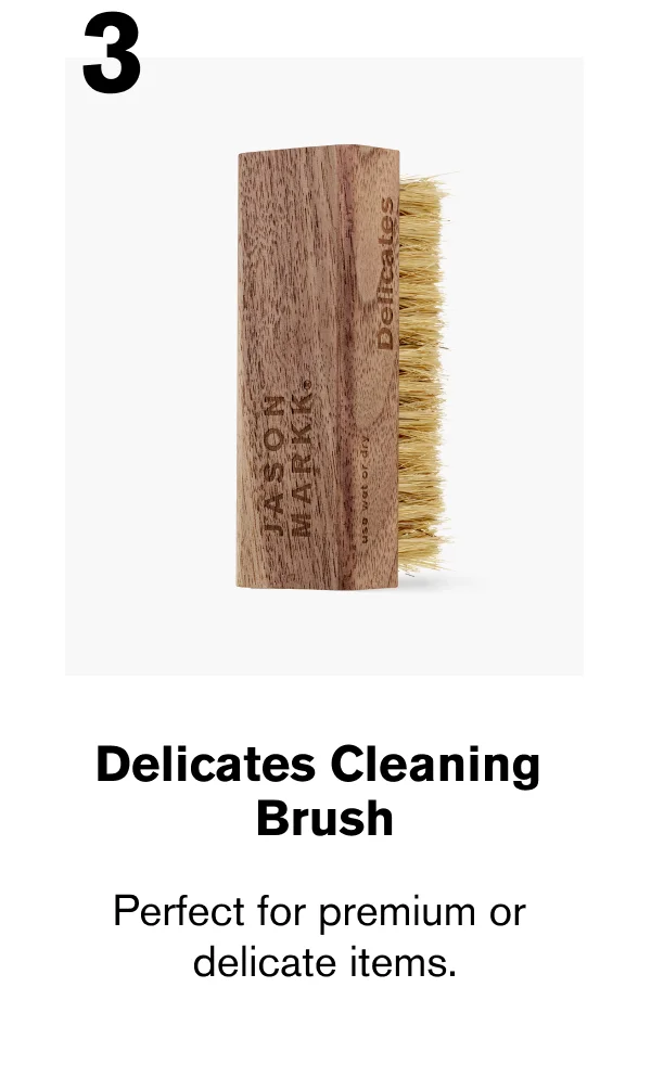 3. Delicates Cleaning Brush | Perfect for premium or delicate items.