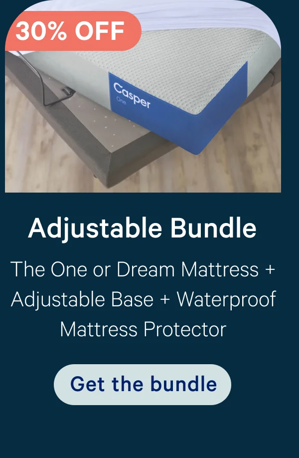Adjustable Bundle; The One or Dream Mattress + Adjustable Base + Waterproof Mattress Protector