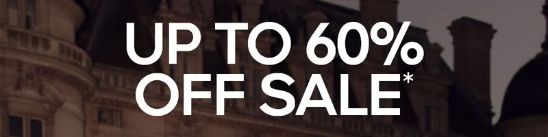 UP TO 60% OFF SALE