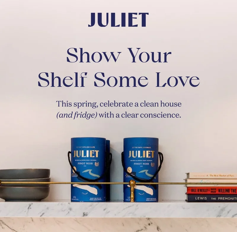 JULIET | Show Your Shelf Some Love | This spring, celebrate a clean house (and fridge) with a clear conscience.