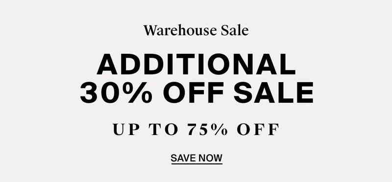Save an additional 30% on sale items!
