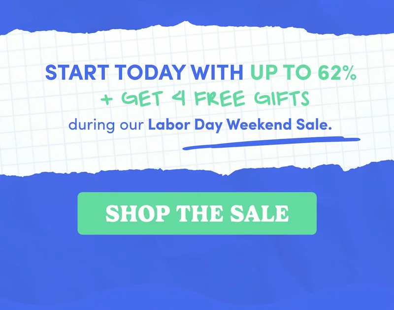 Shop the sale.