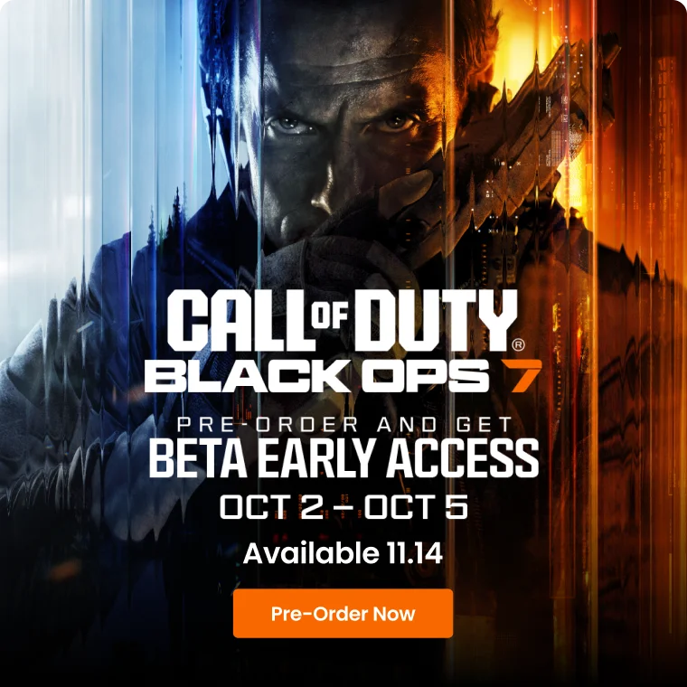 Call Of Duty Black Ops 7 | Pre-Order And Get Beta Early Access | Oct 2 - Oct 5 | Available 11.14 | Pre-Order Now