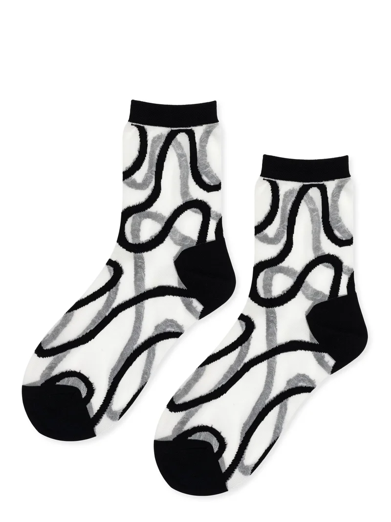Image of Wiggly Sheer Short Crew