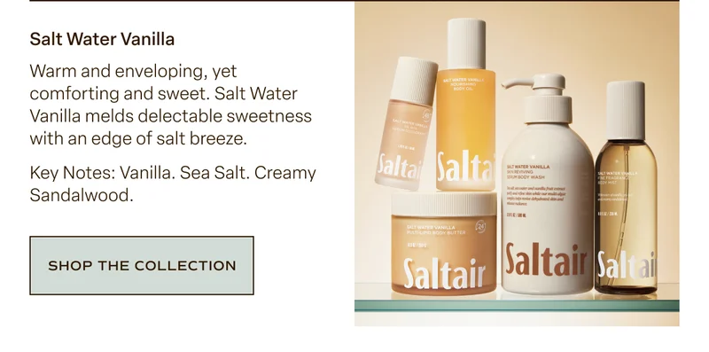 Salt Water Vanilla Essentials Set