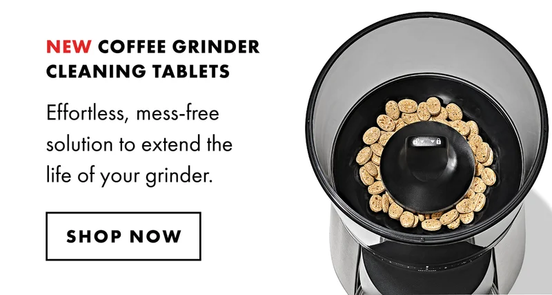 New Coffee Grinder Cleaning Tablets. Effortless, mess-free  solution to extend the life of your grinder. | Shop NOw