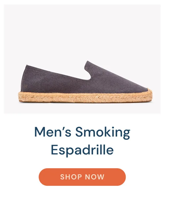 Men's Smoking Espadrille