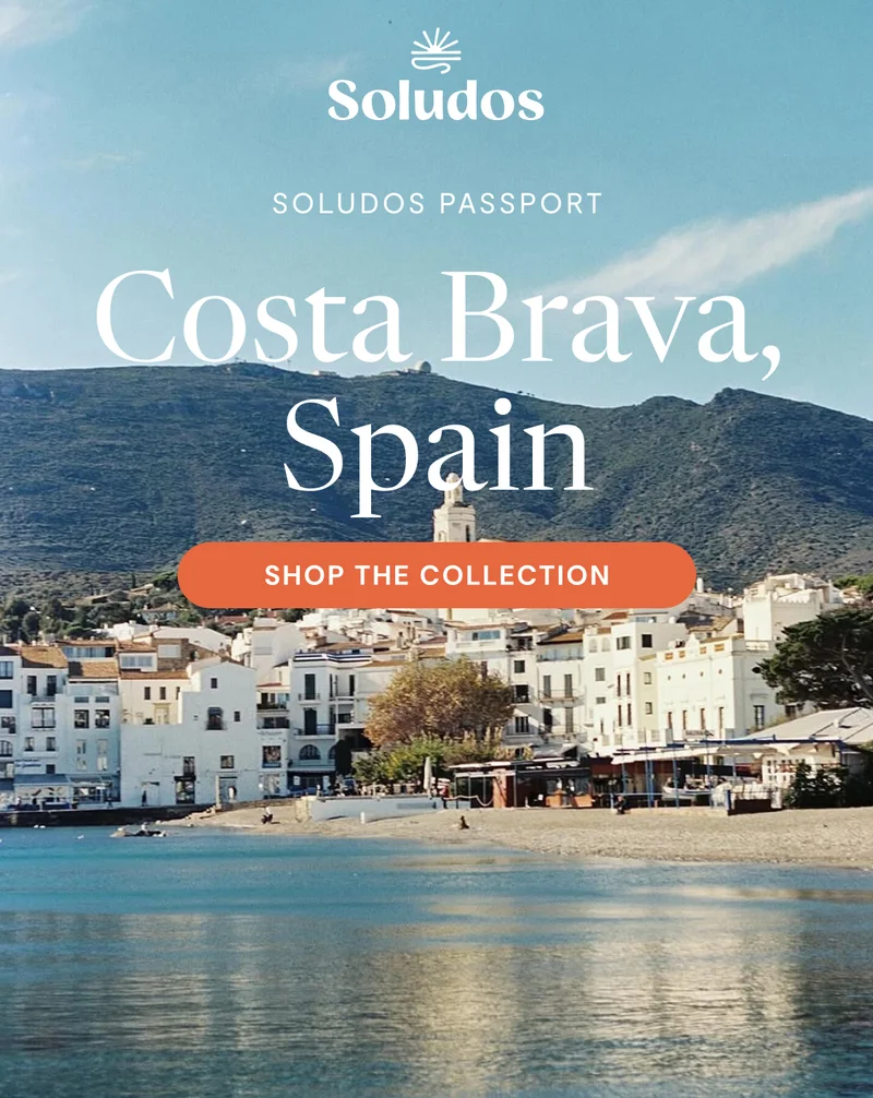 Soludos passport. Costa Brava, Spain. Shop the Collection