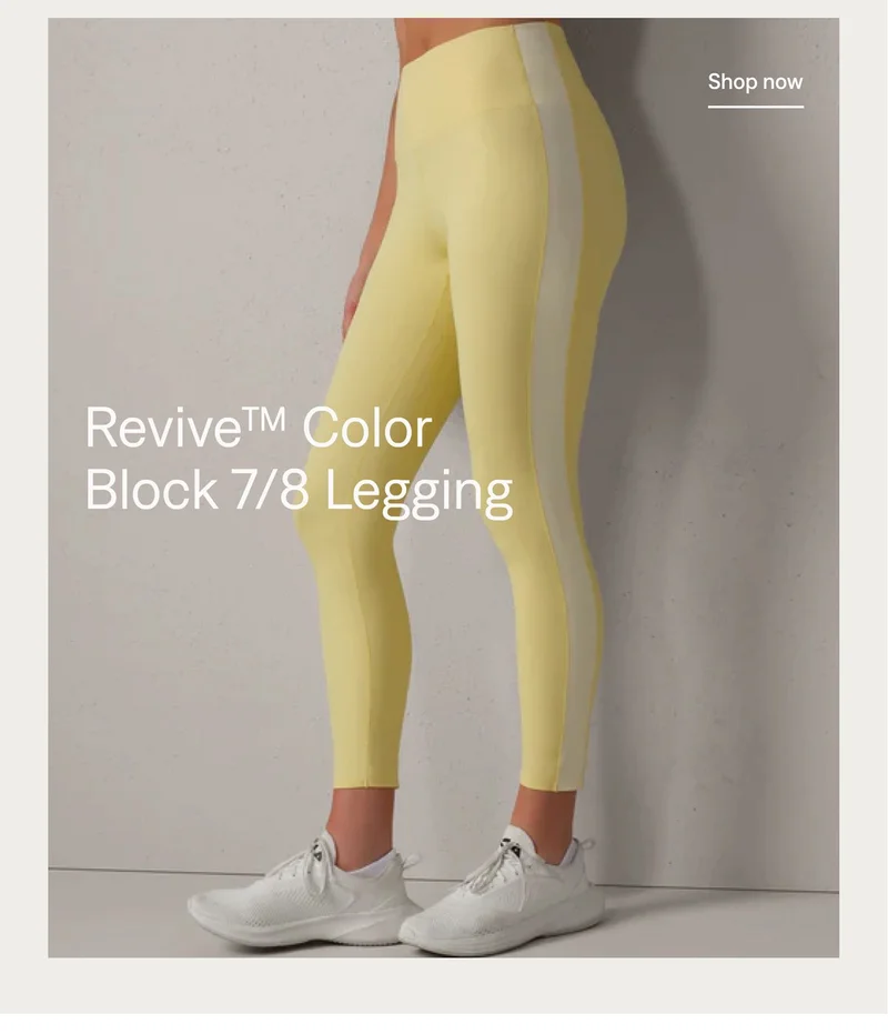 Revive™ Color Block 7/8 Legging