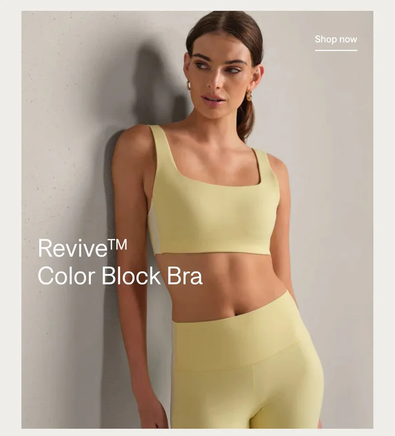 Revive™ Color Block Bra