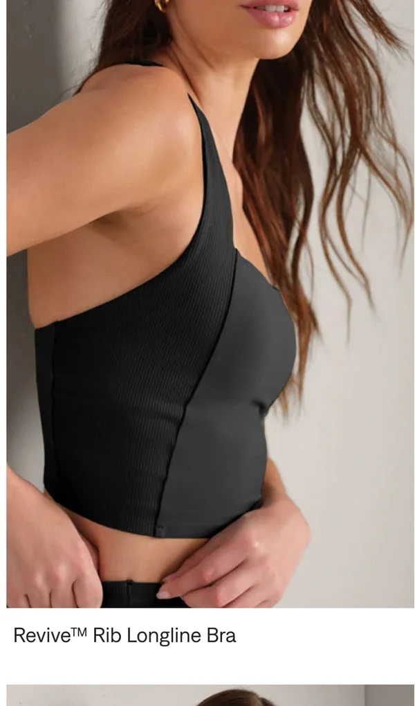 Revive™ Rib Longline Bra