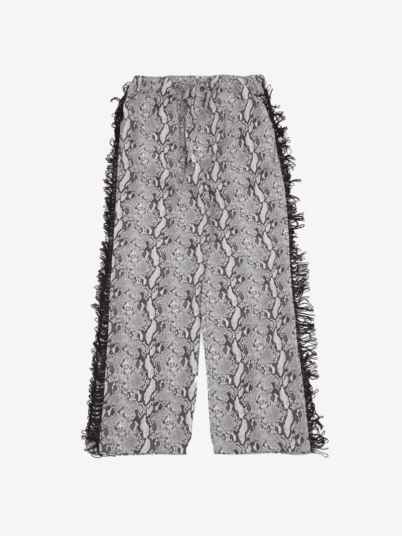 Image of Needles Fringe String Easy Pant - Python Jq. / Charcoal