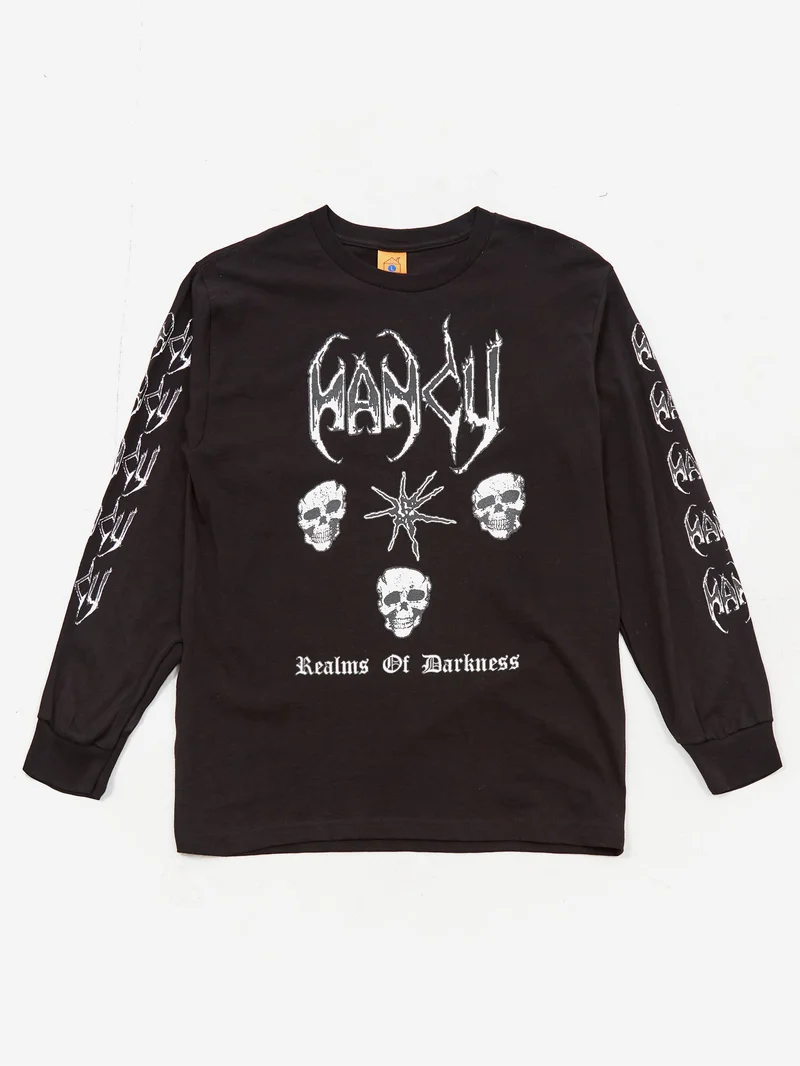 Image of Nancy Realms Long Sleeve T-Shirt - Black