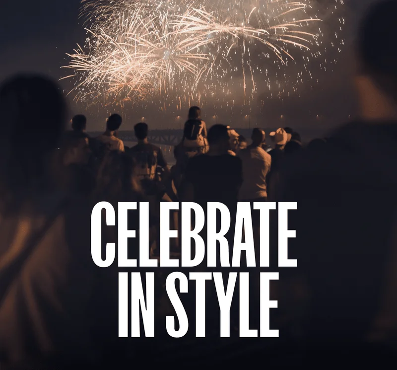 Celebrate in style