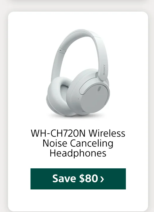 WH-CH720N Wireless Noise Canceling Headphones Save