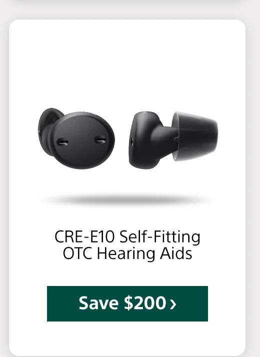 CRE-E10 Self-Fitting OTC Hearing Aids