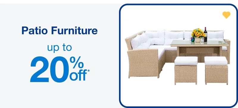 Save on Patio Furniture