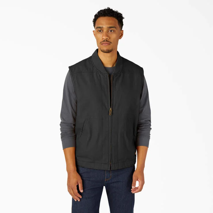 High Pile Fleece Lined Duck Vest