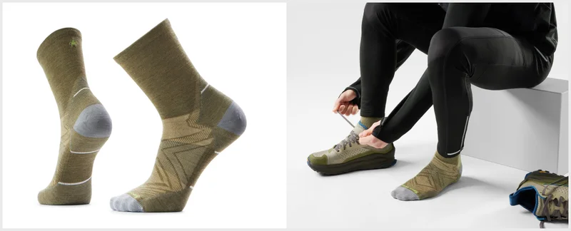 Run Mid Crew Socks