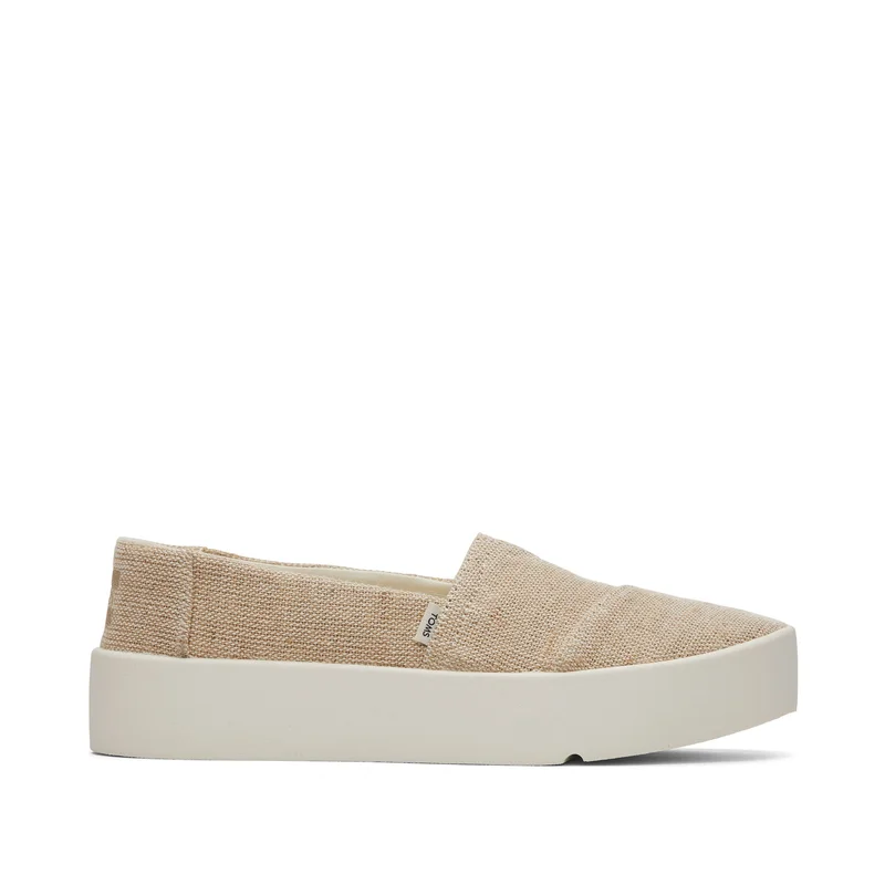 Image of Verona Natural Slip On Sneaker